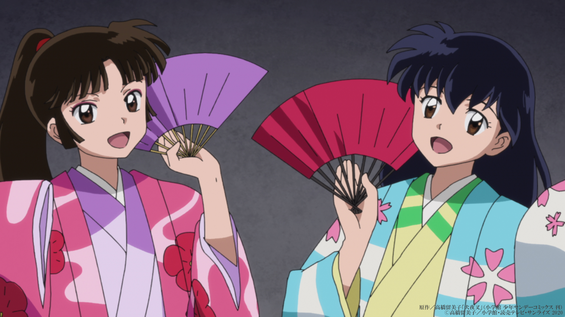 半妖の夜叉姫 放送開始まであと 30分 過去 犬夜叉一行と狸穴将監 満月狸の間に何があったのか 半妖の夜叉姫 第34話 決戦の朔 前編 は 読売テレビ 日本テレビ系にて 本日12 4 夕方5時30分 放送 一部地域を除く お楽しみに