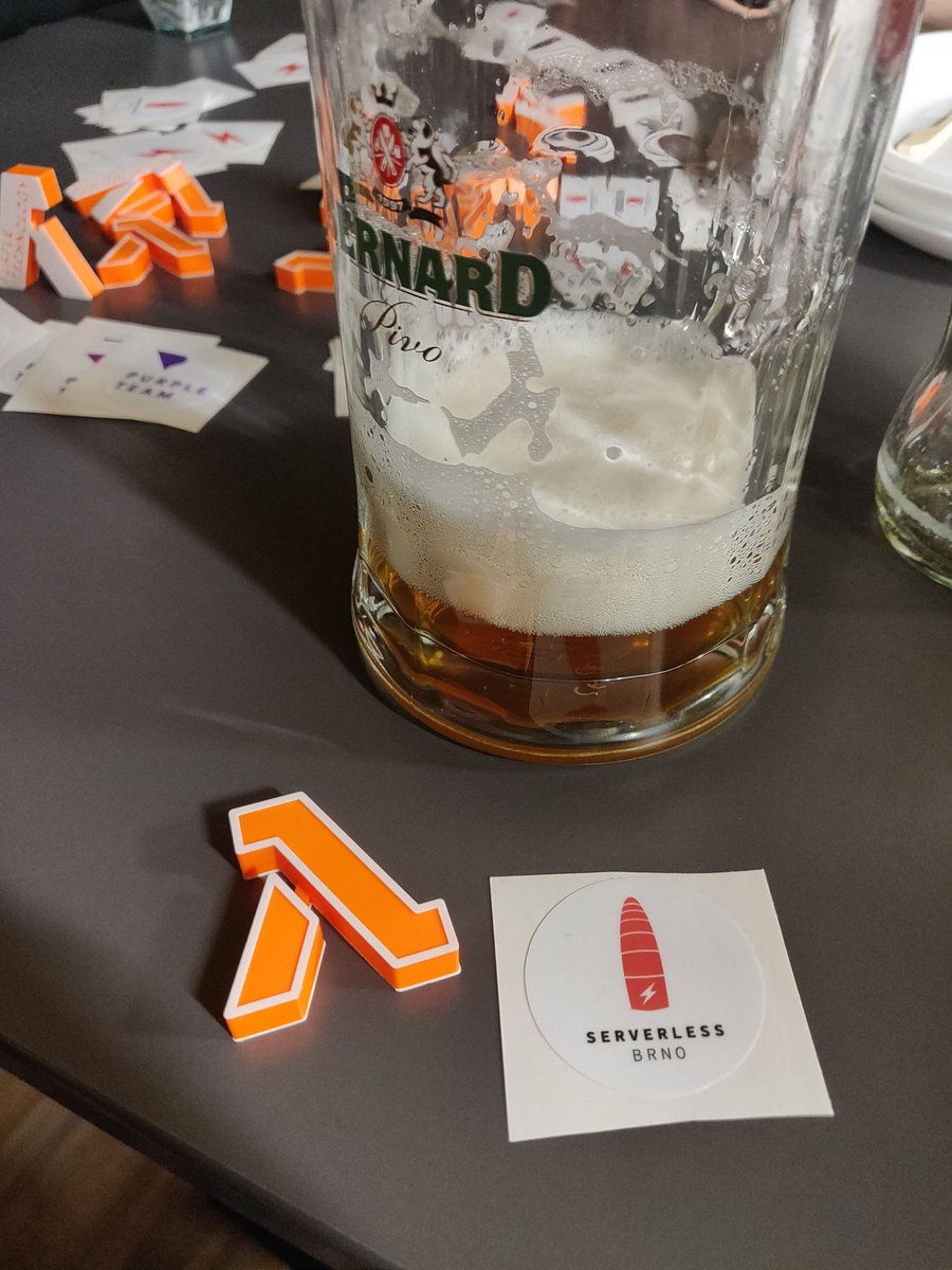 Revolgy's tweet photo. Last week, we visited the first serverless meetup in Brno organized by our client @PurpleTechLife. It was well managed with great speakers from #PurpleTech @AWS @serverlessguru. They've described their way to #serverless and how they're managing nearly 10k lambda functions. https://t.co/ADSd2atbE6