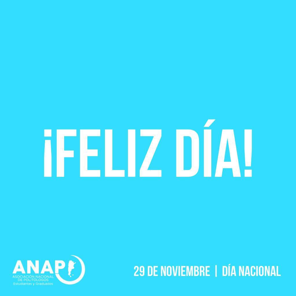 AnapArgentina's tweet photo. Logramos hacer de lo que amamos una profesión.
¡Feliz día! https://t.co/7T21fAS14v