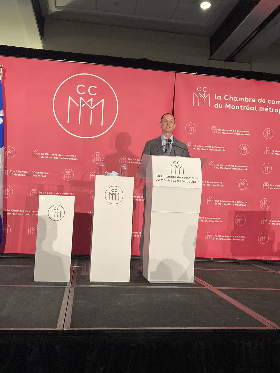 Un ministre des Finances <a href="/EricGirardMFQ/">Eric Girard</a> qui se veut rassurant et optimiste tant sur l’environnement que sur notre écart de richesse avec l’Ontario! <a href="/TACT_conseil/">TACT</a> est partenaire de la <a href="/chambremontreal/">Chambre de commerce du Montréal métropolitain</a> #AssNat