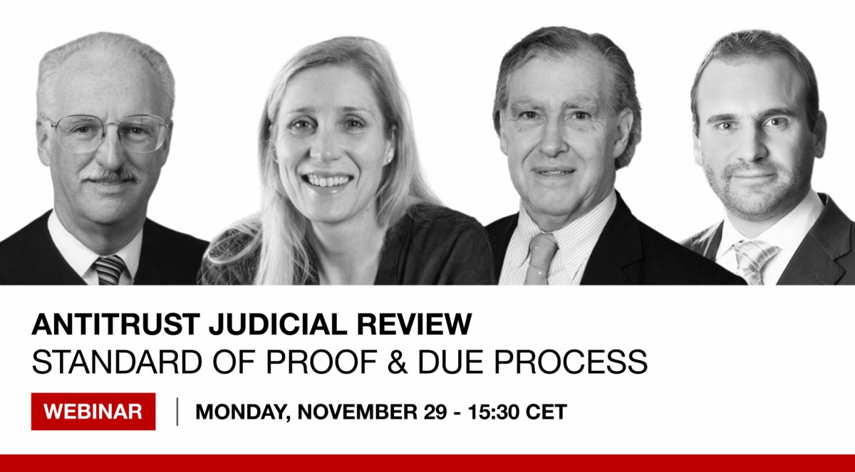 [TODAY] Concurrences is organising its #JudicialReview Law &amp; Economics Webinar at 3:30pm CET, with Sir Nicholas Forwood, Jérémie Jourdan, Dr Liza Lovdahl Gormsen and Douglas Ginsburg.

Free registration: events.concurrences.com/en/evenement/j…

#JudicialReview #Antitrust #CompetitionLaw #Webinar