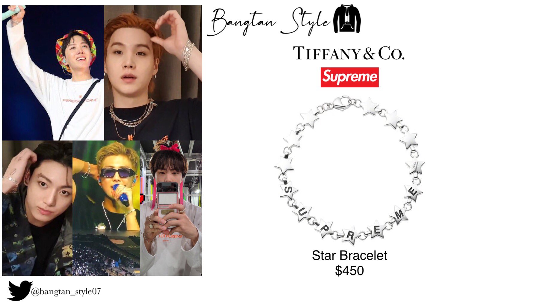 Supreme x Tiffany & Co. Star Bracelet - ネックレス Supreme x Tiffany & Co. Star Bracelet - ネックレス
