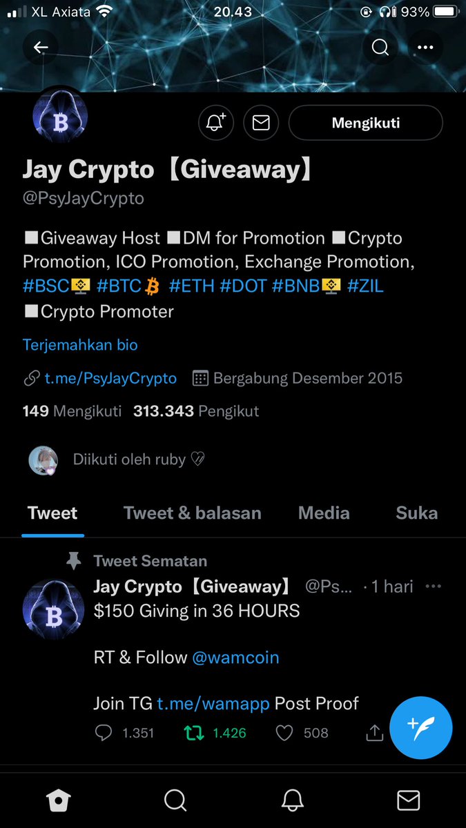 kiwi_bang's tweet photo. @susruby @PsyJayCrypto Done. https://t.co/UKE0NFOMBm
