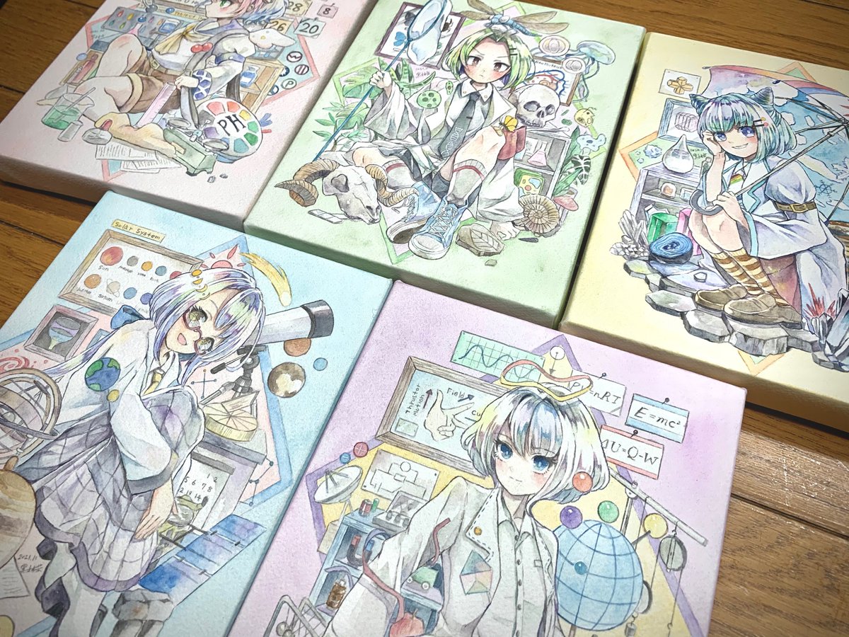 #今月描いた絵を晒そう

よく頑張りました💮 