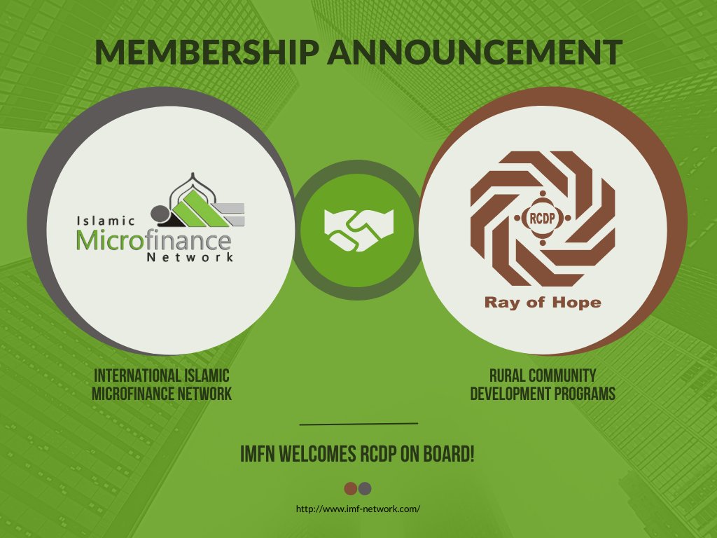 IIMFN's tweet photo. We are pleased to announce that Rural Community Development Programme is now officially a member of IMFN. We warmly welcome RCDP on board and hope to work together for the betterment of the society. https://t.co/frlX4Diq3j