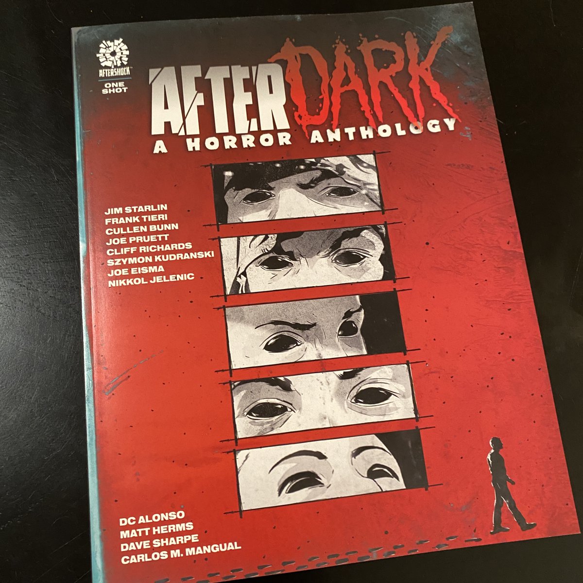I love a good #horror #comic and <a href="/AfterShockComix/">AfterShock Comics</a> one-shot: AFTER DARK, A HORROR ANTHOLOGY was just what I needed. I particularly got creeped out by Along Came a Spider from @tierifrank, <a href="/supajoe/">Joe Eisma</a> and <a href="/matt_herms/">Matthew Hermsmeyer</a> - yikes. #horrorcomic #aftershockcomics #oneshot #afterdark #comics