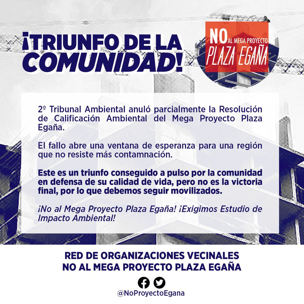 NoAl MegaProyecto PlazaEgana tweet media