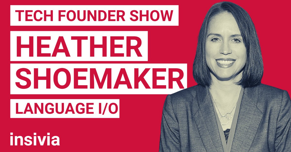 insivia's tweet image. In our 27th Episode of the #TechFounderShow, we&apos;ll be sitting down with @heathersh, the Co-Founder and CEO of @LanguageIO. Don&apos;t forget to tune in tomorrow, November 30 at 12:30pm EST ➡️insivia.social/3riR1y5 #TechFounders #Insivia #ThinkSmart #ActBold #LanguageIO #translation