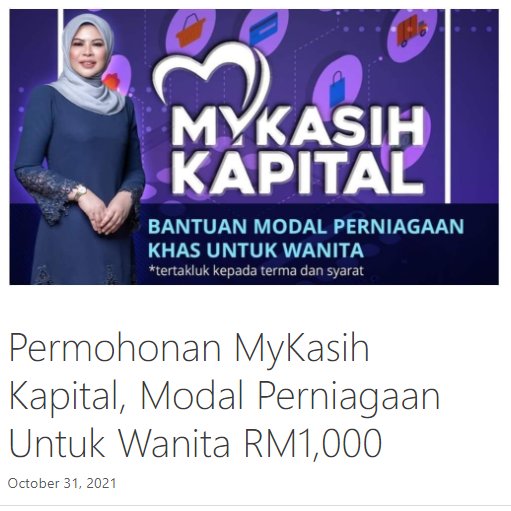 Daftar mykasih kapital