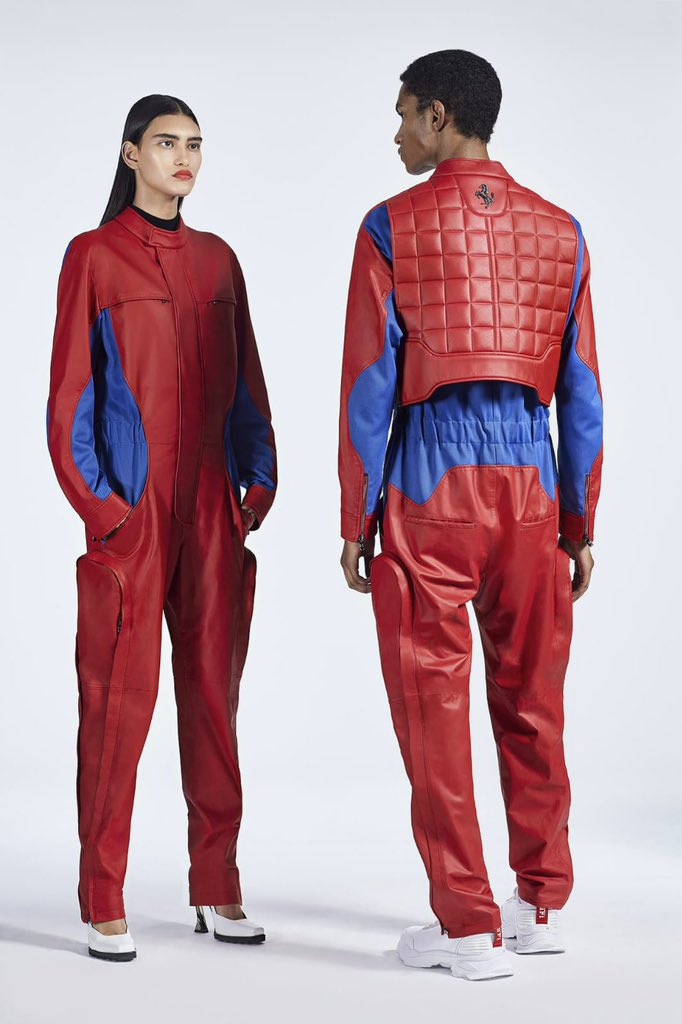 harrismonkey's tweet photo. Clothing for the new Ferrari is, um, challenging. #leatherarmadillo https://t.co/1t0v5YS8F2
