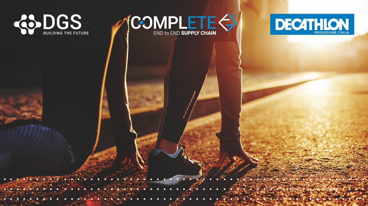 dgs_group's tweet photo. Decathlon Produzione Italia sceglie di integrare la Suite #ComplEtE® di DGS per pianificare la produzione interna, sincronizzare la catena di fornitura e guadagnare visibilità #EndtoEnd sull'intera catena del valore.👉 https://t.co/teYtuWQX7p #Decathlon #SupplyChain https://t.co/RODObnS0DF