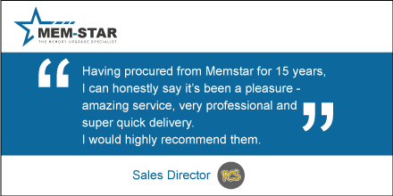 Memstar9's tweet photo. https://t.co/uxzs0HuvnE Click the link and find out how why our customers source their memory solutions from Mem-Star Distribution. #memoryexperts #twentyfiveyearsestablished https://t.co/qWucQRIVNd