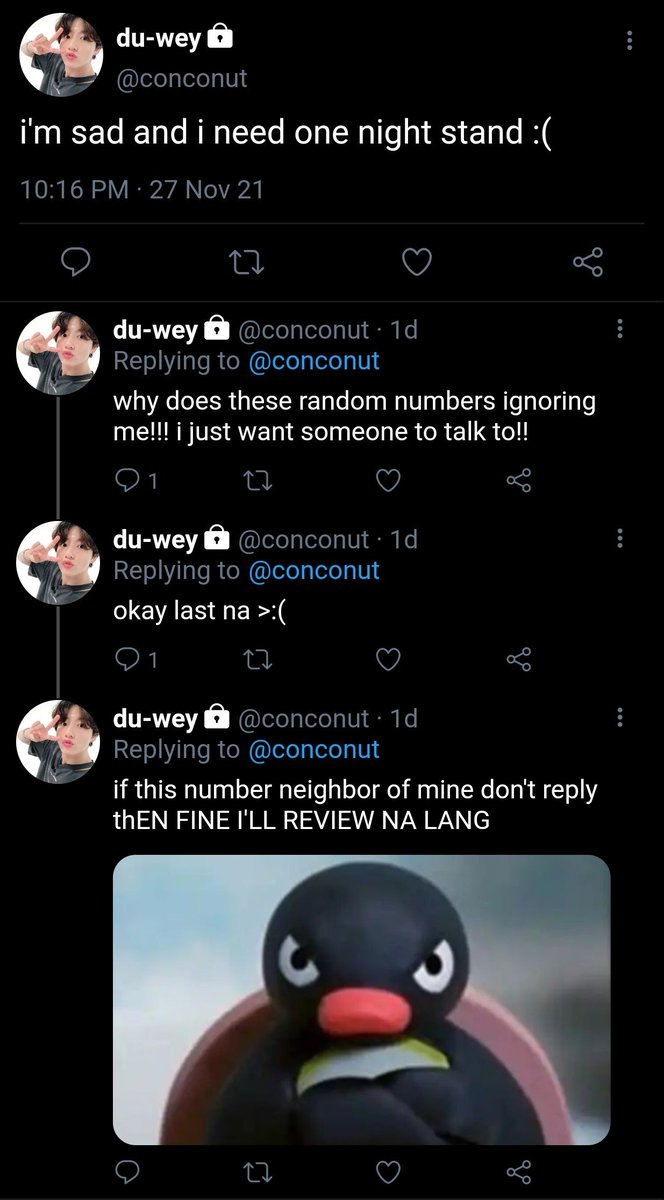 mijeondry's tweet photo. kalinaw • taekook au

it's one of the night again where coen (jk) feel the sudden urge of sadness, so to distract himself, he tried to find a ons by messaging random numbers.

the catch is, silas (th)– member of a known band, was one of the few ppl that received coen's message. https://t.co/tyy8rRp4uE