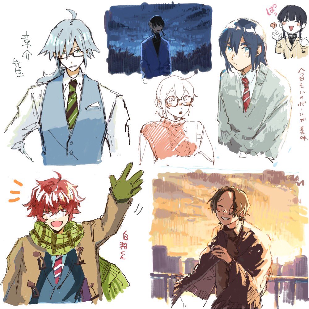 西木田と絵チャしたよ〜
いっぱい描いて満足っ🥰🥰 