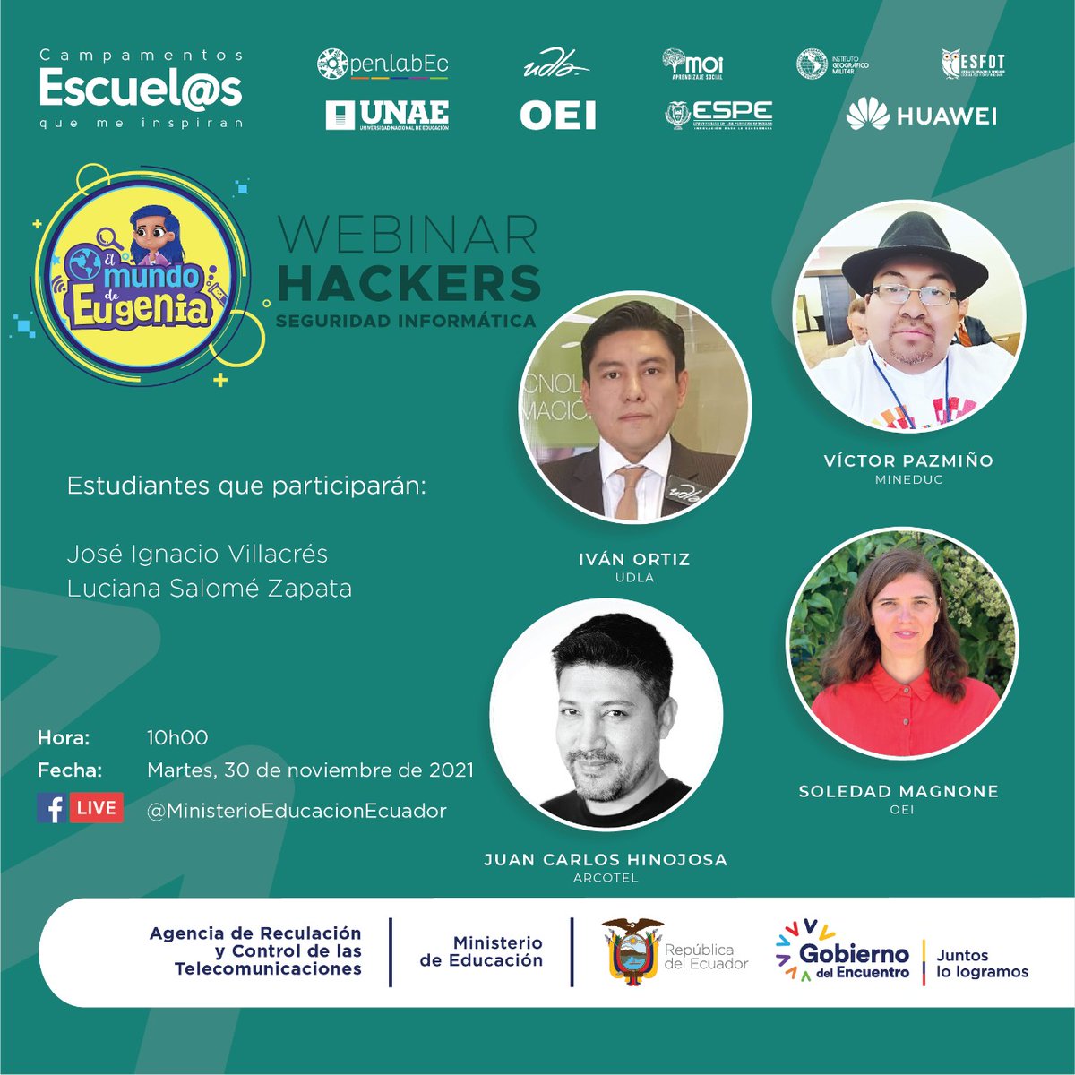 GrowMoi's tweet photo. ¡Campamento virtual para docentes!👨🏻‍💻

Hoy arranca. Y los días miércoles 1 y jueves 2 de diciembre, Moi enseñará a los entusiastas educadores cómo aprovechar su plataforma con los niños.

Felicitamos a @Educacion_Ec por esta gran iniciativa. https://t.co/UtFGjAvyHQ
