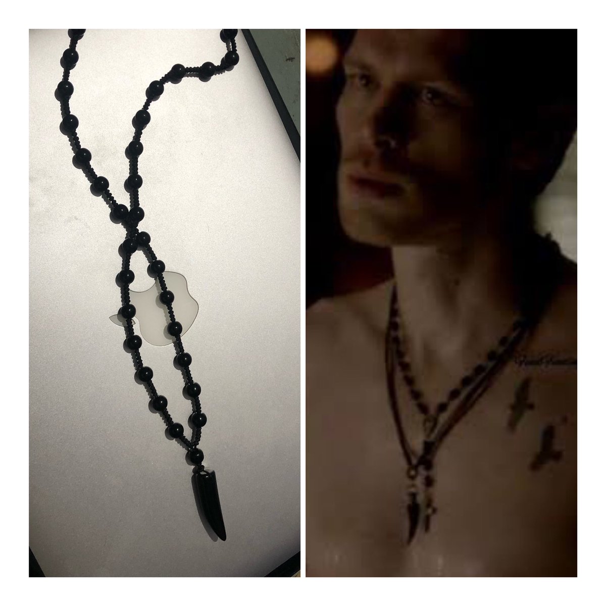 Klaus Mikaelson Necklace - Etsy