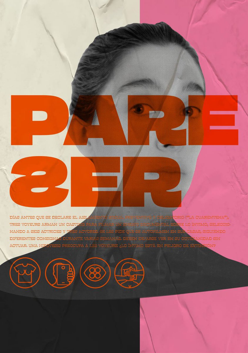 sofi_ue's tweet photo. Hoy 19hs en #cineselect es el estreno de #Pareser - Ensayo sobre lo íntimo
En el marco del Festival Latinoamericano de Cine #FESAALP
👉🏼Primer película del grupo @LaJodaTeatro
Filmada íntegramente durante la cuarentena
🔥
Entrada libre y gratuita.
#cine #LaPlata #fesaalp #cinearg https://t.co/ZHqmBGLM7E