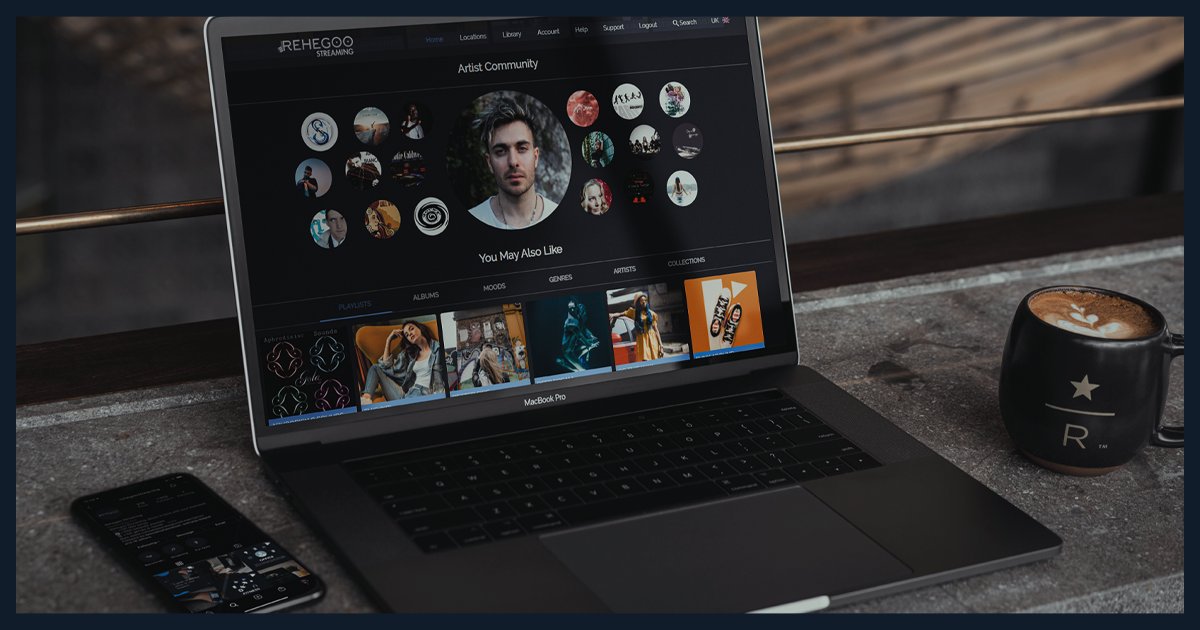 We believe that the music world should be a democratic space for artists, where their creations are recognised and businesses thrive listening to their music. 

Find the perfect music for your brand today #RehegooStreaming
▶️ rehegoostreaming.com