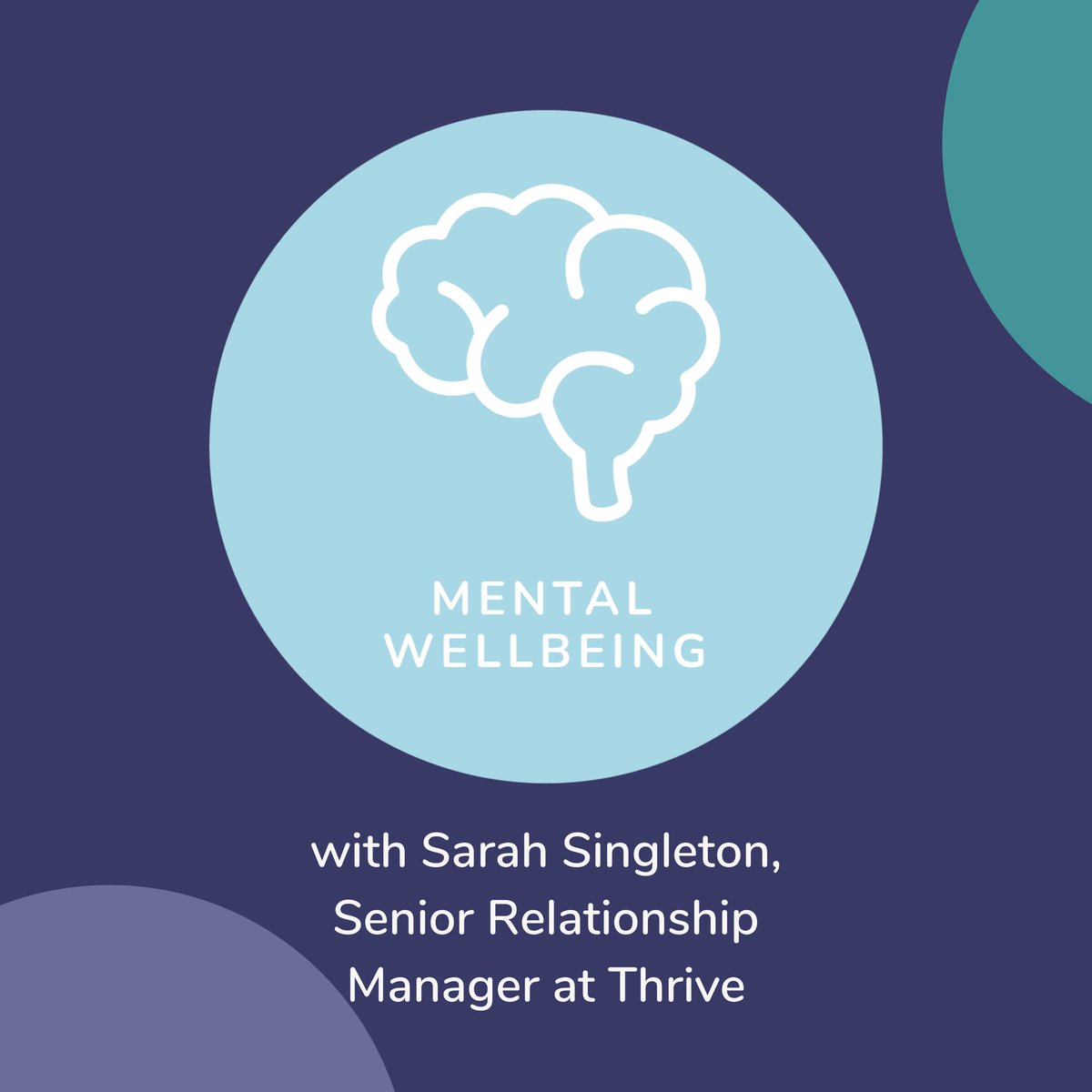 Episode 4 is now LIVE.

Today we are joined by Sarah from Thrive to discuss mental wellbeing.

Search the WorkLife Wellbeing podcast on Spotify, Apple podcasts or just click this link - …rklifewellbeingpodcast.buzzsprout.com