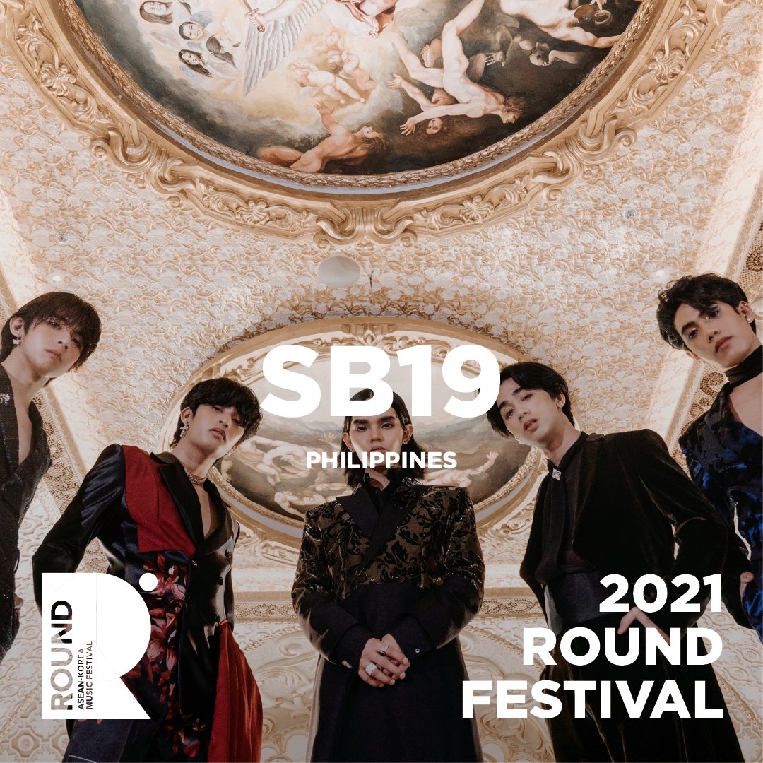 roundfestival's tweet photo. #ROUND2021

A Music Network connecting 
ASEAN &amp; KOREA MUSIC FESTIVAL 
< ROUND 2021 >

SUNDAY, JANUARY 9, 2022
@ EVERYWHERE!

We proudly introduce 
the participating artists ☺︎︎

#Philippines 
#SB19 
@SB19Official https://t.co/TspdS17JiU