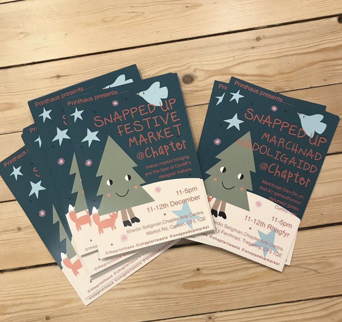 Snapped Up Market is coming to Chapter!  
11 &amp; 12 December head to our Stiwdio and Marquee for beautiful Christmas gifts made by Cardiff makers and designers, mulled wine from Chapter Caffi Bar and incredible food from <a href="/thebeardedtacos/">Bob Helper</a> and <a href="/flourdup/">Flour'd Up</a>
<a href="/theprinthaus/">The Printhaus</a>