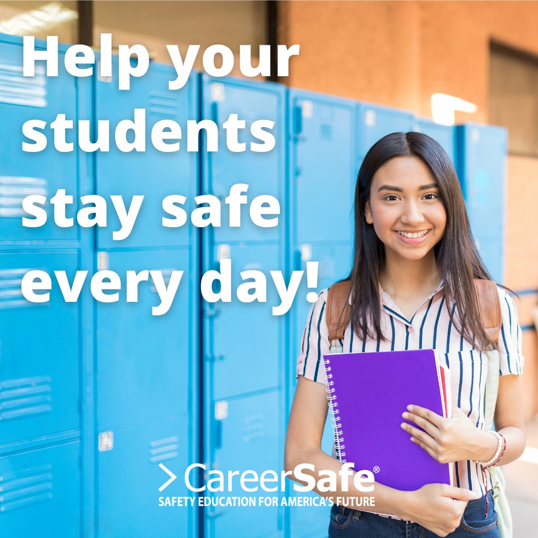 CareerSafe's tweet photo. We’ve been talking a lot about #HolidaySafety, but safety isn’t just for the holidays! Help your students #StartSafeStaySafe every day with #CareerSafeOnline #OSHA10Hour: https://t.co/N7LtmiZnjt https://t.co/KXLtUxp0Aa