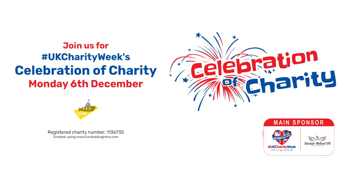 It's #UKCharityWeek! Each day has a theme & we are kicking off with 'Celebration of Charity'! We love to celebrate our members every day by making sure they are living life to the full! #WeCan #Fundraising #SeasonOfGiving #CelebrationOfCharity
 fundraizinghero.com/ukcwcharity?ch…