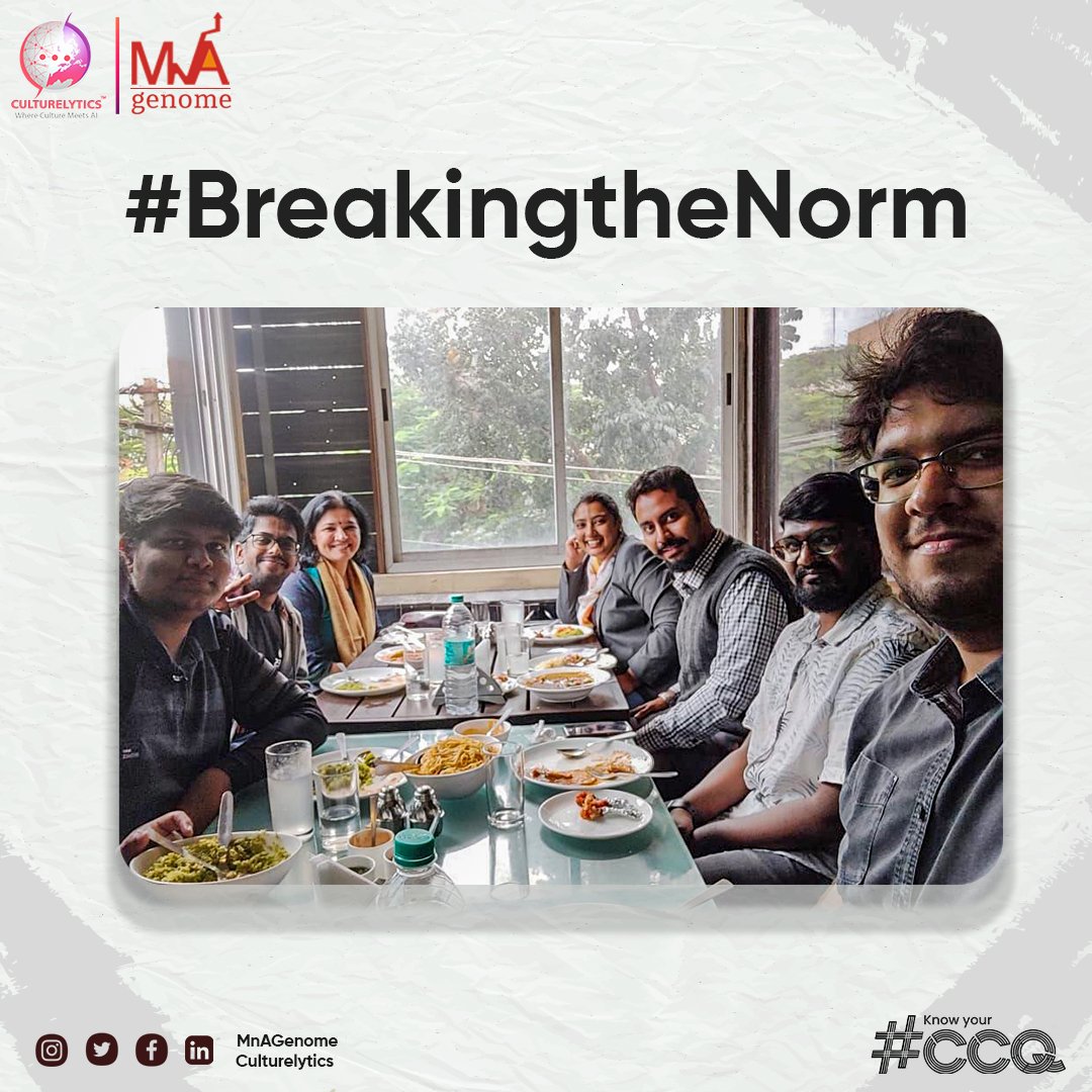culturelytics's tweet photo. #BreakingtheNorm: Our Culturelytics team in Bangalore had a spontaneous celebration as we closed a deal with a client today, and decided to go out for lunch......on a Monday!  
 
Truly speaks of our fast-paced and fun #culture here at the office.  
 
#fun #culturelytics #team https://t.co/65ajuKIA4j