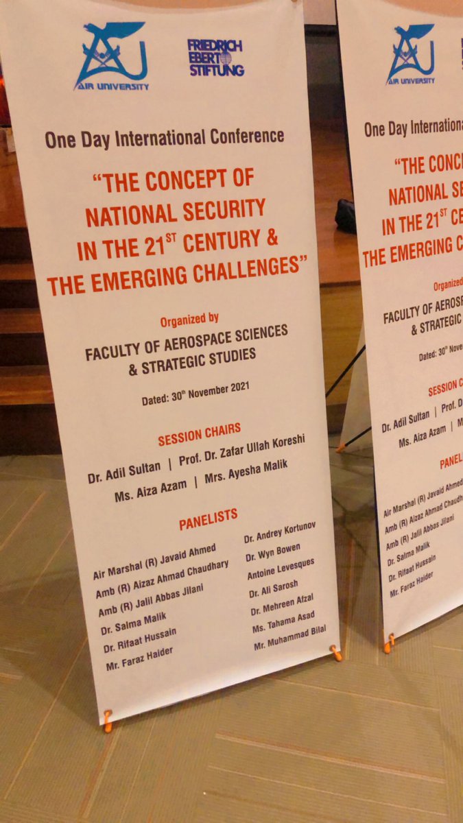 SaraNazir13's tweet image. Stay tuned!!
#IntlConference #DASSS #AU 
@adilsultan
@Aiza_Azam 
@AZonaib 
@DrAliSarosh 
@aizaz1101 
@JalilJilani  
@f_aider 
@tahama_asad 
@FES_PAK 
@Air_University 
@Official_BU 
@CassThinkers