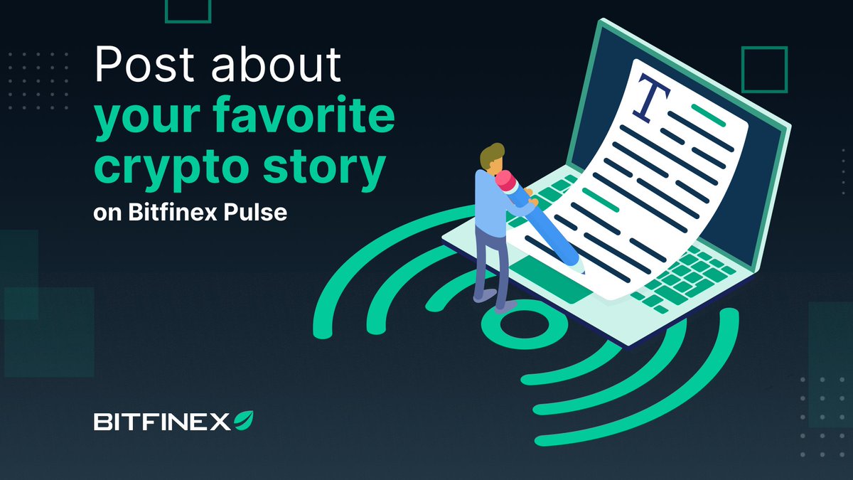 bitfinex's tweet photo. Post about your favorite crypto story on Bitfinex Pulse and you could stand to win up to $1,500 worth of Tether tokens!
Read about the #BitfinexPulse Content Competition below.
https://t.co/decPg7j0nH
#BitfinexPulseCC https://t.co/w4xVtYW2k5