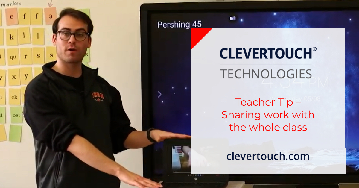 4th-grade teacher Mr AJ Galli of Pershing Elementary, USA, shows how students can share their science experiments with their peers.

bit.ly/3cNgiYM
#clevertouch #myclevertouch #teacherstips #teaching #edutwitter #education