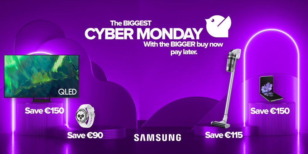 Take the hassle away this Cyber Monday and check out all the amazing deals with Samsung and pay with humm. #samsung #shop #onlinehopping #cybermondaysale #cybermondaydeals #cybermondayshopping #cybermonday #shophumm
#cybermonday2021 #technology
