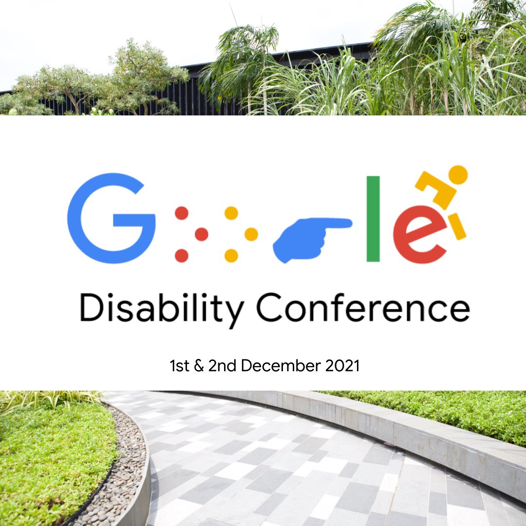 BYPNetworkApp's tweet photo. Register now for the Google EMEA Disability Conference! 

Join Google virtually on December 1st and 2nd 2021 for an exciting assortment of talks and panels for people with disabilities and allies. 

Register here 👇🏾

https://t.co/rjpWQfk27Z

#GoogleDisCo #LifeatGoogle https://t.co/pahlIFD5Xx