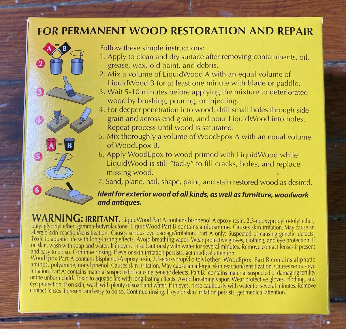 WWindowMakeover's tweet photo. When Wood Window Makeover does a wood restoration we only use @AbatronInc for our epoxy repairs. 

Get a museum quality restoration with a Wood Restoration Kit from Abatron by ordering today at https://t.co/7hT9wXSau4 https://t.co/KPeheCFGx8