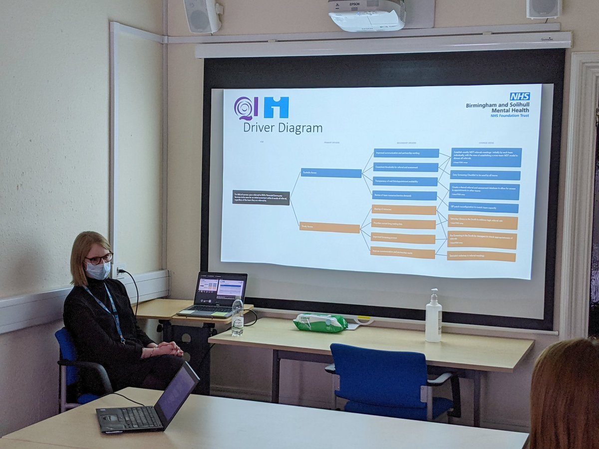 BSMHFT_QI's tweet photo. Some great reflections and reasons to celebrate as Shelley Wreford and Anna Rees talk through the Equitable and Timely Access to Perinatal Services project this afternoon with @TheIHI 🤝📈
#QualityImprovement
#BringOnTheQI https://t.co/7n2I1miJQr