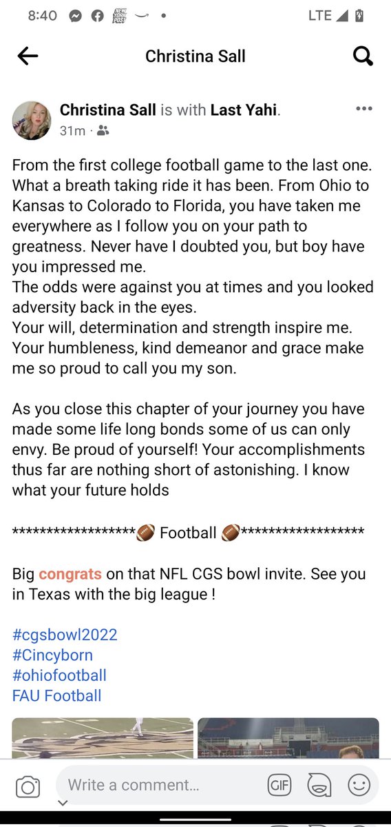 sellyoursfast's tweet photo. Congrats 👏🎉 on the #cgsbowl invite! 
@IGOHARD65 @CoachTaggart https://t.co/os55fEVaum