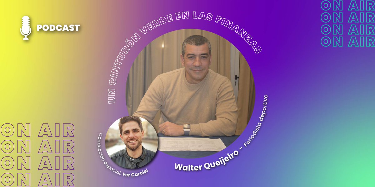 sesociocom's tweet photo. Ya esta disponible en Spotify ⁣🎤 un nueva charla de @fercarolei⁣ con @wqueijeiro ¡un cinturón verde en las finanzas! 🥋
 👉El orden de tus tus finanzas, ¿cómo ahorrar para invertir?, criptomonedas y NFT en el fútbol ¡y más! 😉🙌⁣⁣
▶️ Dale play https://t.co/6gFlYoxavd https://t.co/CoOY4qePdl