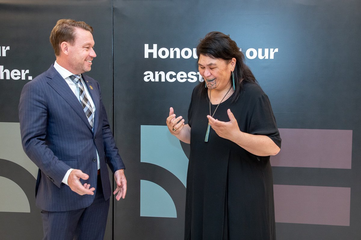 I was honoured to have had the opportunity to meet Hon. <a href="/NanaiaMahuta/">Nanaia Mahuta</a>, Minister of Foreign affairs in 🇳🇿 <a href="/MFATNZ/">New Zealand Ministry of Foreign Affairs & Trade</a> whilst she co-hosted <a href="/TeAratini/">Te Aratini</a> It was a great opportunity to further establish our bilateral relations &amp; canvas future collaborations in regards to indigenious topics