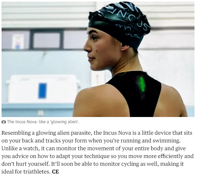 AnnaJLeather's tweet image. #AI sports tech graduate startup headquartered on University science park, LUSEP, joins Apple, Dyson, Sonos, Sony in @guardian Top 20 Gadgets of 2021! 
Plenty of swimmers, runners and soon cyclists will be dreaming of an #incusenabled Christmas 🎄
bit.ly/incusgadget