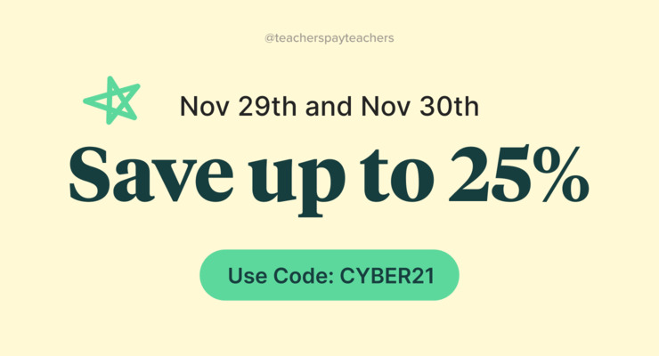 OnGifted's tweet photo. TPT is having a sale!  Support teacher creators today and tomorrow!  My store: https://t.co/13ZDgeDUPe.  All items are 20% off and when you use the coupon code CYBER21, you get another 5% off.  
My ACT and TSI Bundles are my most selling items.  Check them out!  @GrowthOnTheGo https://t.co/kcezac48ke