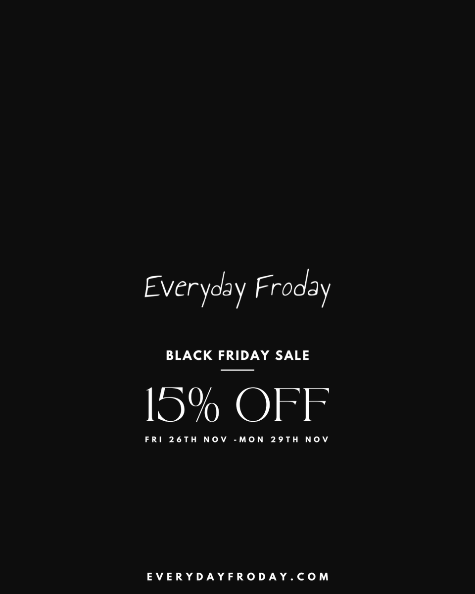 EverydayFroday's tweet photo. Don't miss out! Today is the last day to shop all https://t.co/dFSUOgDWkO at a 15% discount! #CyberMonday #BlackOwnedBusiness ✨✨✨ https://t.co/kZL3JIEgDj