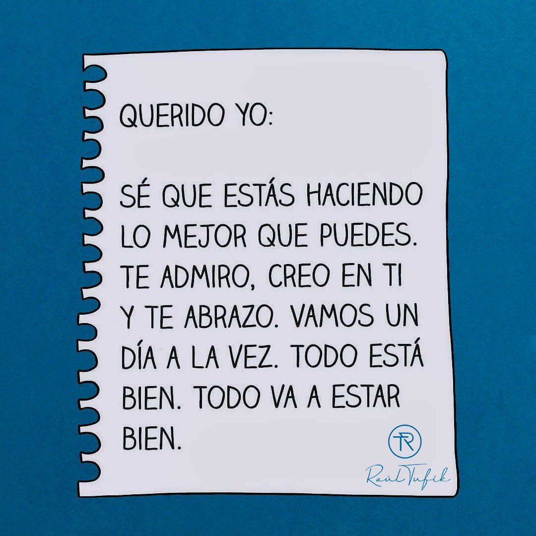 RaulTufikS's tweet photo. "Lo estás haciendo bien." Repite esto mentalmente todos los días.
#raultufikoficial #propositosdevida #motivaciónpersonal #objetivosdevida #organizaciónpersonal
#emprendedores #exito #motivacionpersonal #inspiracion #emprender #enfoque #Mentalidad #Motivacion #actitud #MLM https://t.co/e2qZAdIzJD