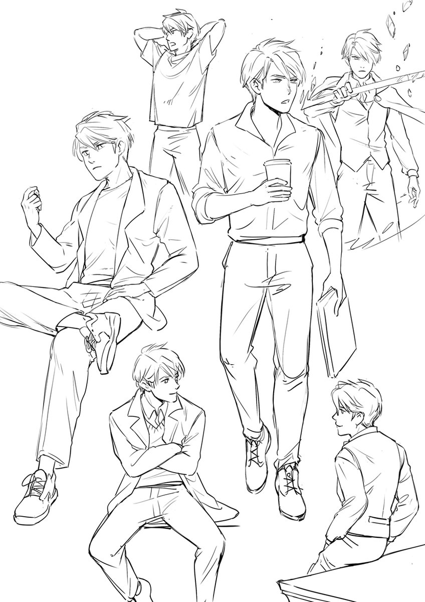 [oc] lookbook sketch 
