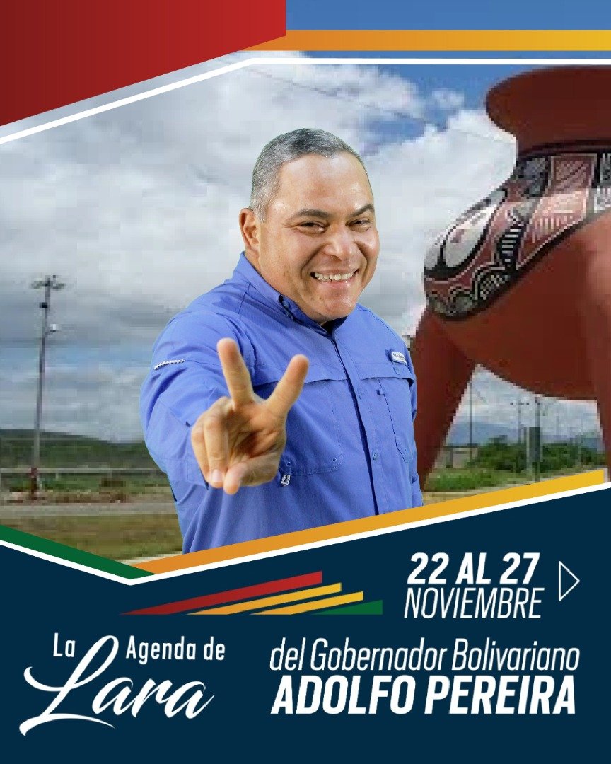 eaf1343c0857405's tweet photo. Hoy #29Nov nuestro Gobernador @AdolfoP_Oficial estara conectado en contacto directo por #InstagranLive @adolfopereiragobernador a las 11:00am nos informara sobre la semana de gestion
#CongresoDeCiencia2021
#LaraTeneColnQué
@willnarmys
@dcabellor
@CarolaysFalcon https://t.co/I69sKvQO57