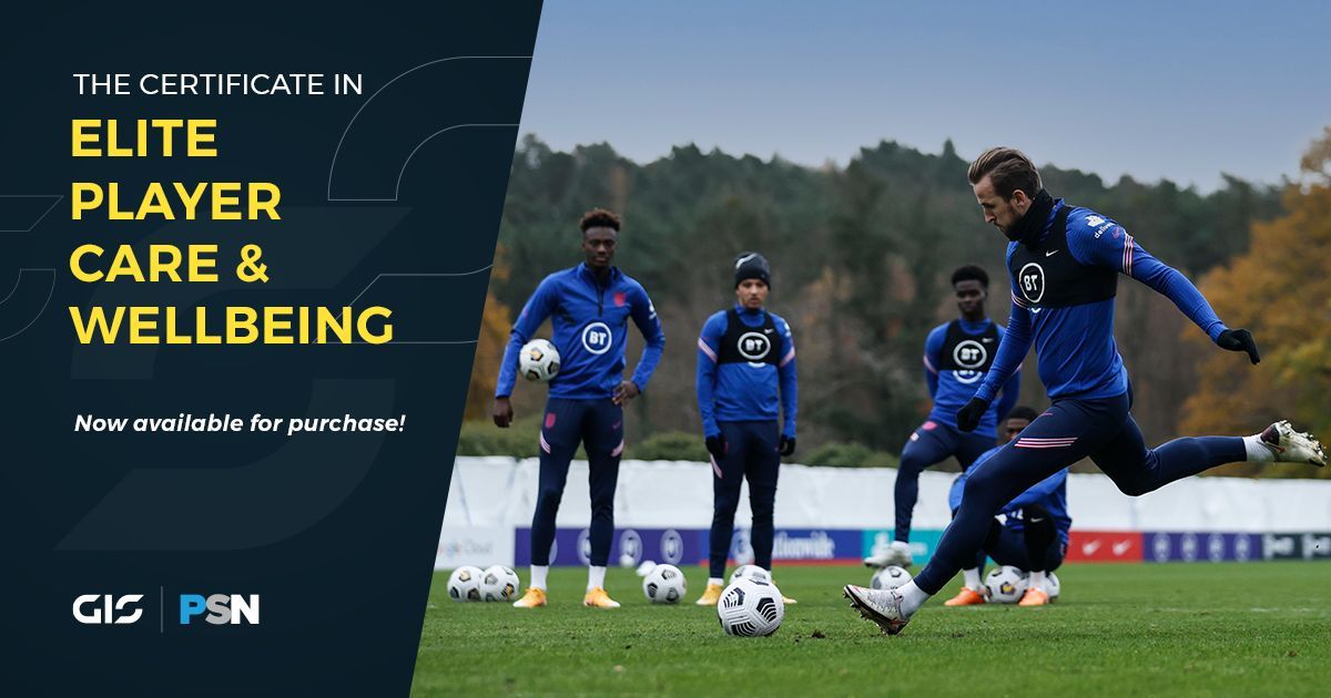 The Certificate in Elite Player Care & Wellbeing, delivered in partnership with @GIS_sport, is now available to purchase! Find out more: bit.ly/gis-pc #mastertheindustry