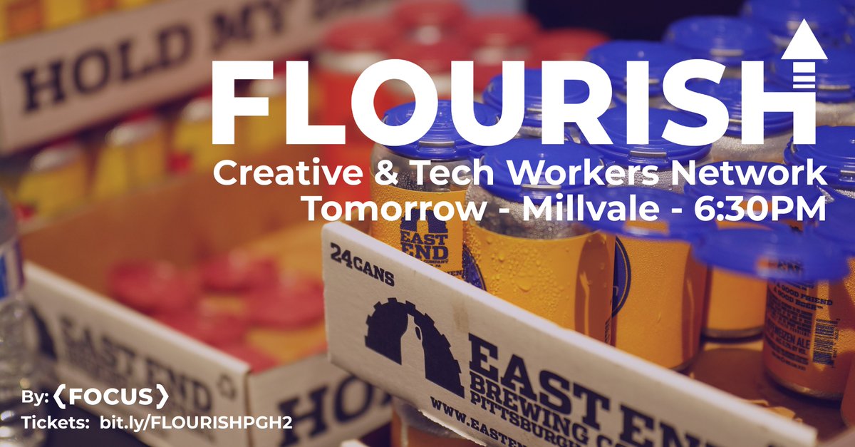 FOCUS PGH (@pghfocus) on Twitter photo See #yinz tomorrow, #Pittsburgh.
At <a href="/newsunrisingpgh/">New Sun Rising</a> #Food & #Energy hub.
#Millvale #Pittsburgh 6:30PM
Free #beer
#Creative #Webev #UIUX #GraphicDesign #videography #Photography #photographer #javascript #frontenddev #backenddev #creativeindustries See #yinz tomorrow, #Pittsburgh.
At <a href="/newsunrisingpgh/">New Sun Rising</a> #Food & #Energy hub.
#Millvale #Pittsburgh 6:30PM
Free #beer
#Creative #Webev #UIUX #GraphicDesign #videography #Photography #photographer #javascript #frontenddev #backenddev #creativeindustries