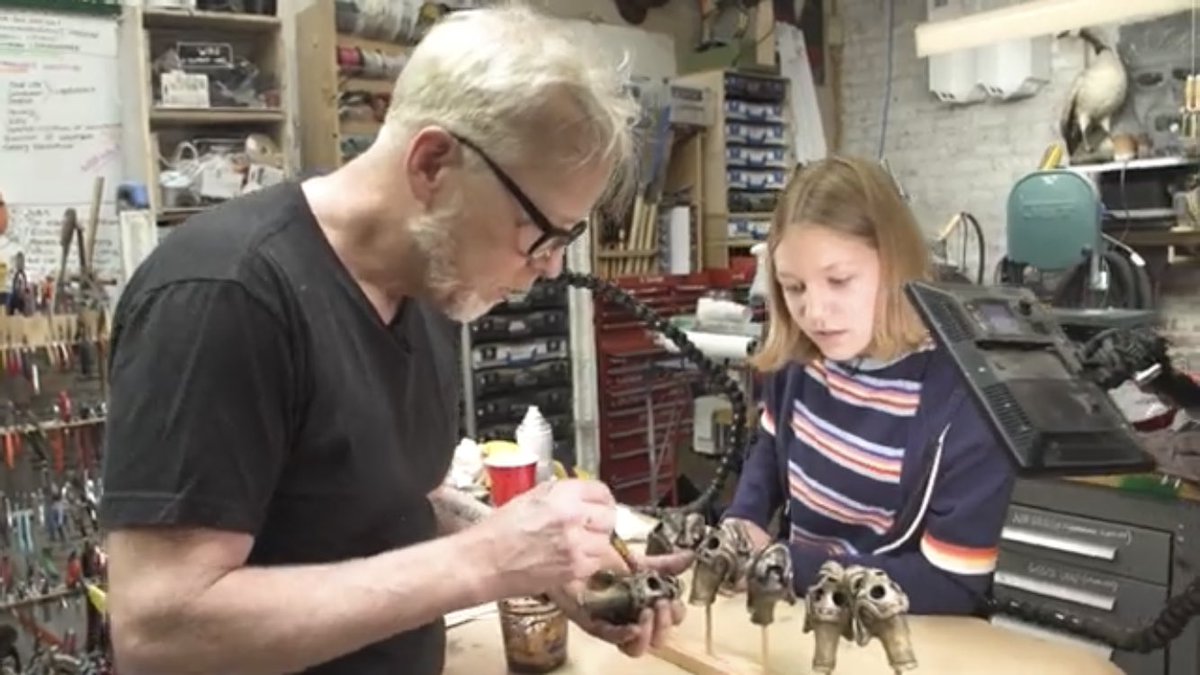 RobotMakerGirl's tweet image. Like and retweet if you saw the death whistle I made with @donttrythis on screen in the new @Ghostbusters Afterlife movie! 💀