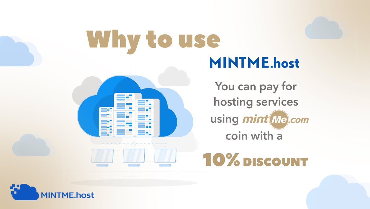 MintMeHost's tweet photo. #mintme #mintmecoin #hosting #webhosting #discount #hostingservices https://t.co/UMe9VP97zw