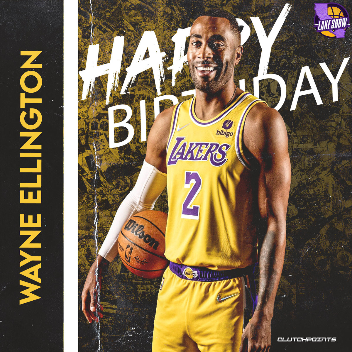 Join Lakeshow as we greet Wayne Ellington a happy 34th birthday! 