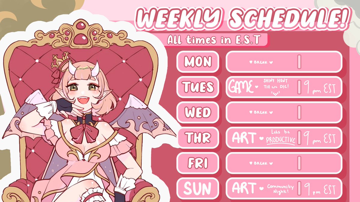IggiDayo's tweet photo. !! SCHEDULE TIME !!
NOV 29 - DEC 5

♔ ~

DIDYA MISS ME? COME HANG OUT WITH ME INSTEAD OF YOUR ANNOYING FAMILY OBLIGATIONS WEHEE~!

⇩Link Below Wao⇩ https://t.co/YQOlzYpE0h
